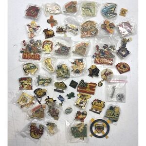 Lot of 50 Girls Fast Pitch Softball Team Trading Fastpitch Pinback‎ Pins